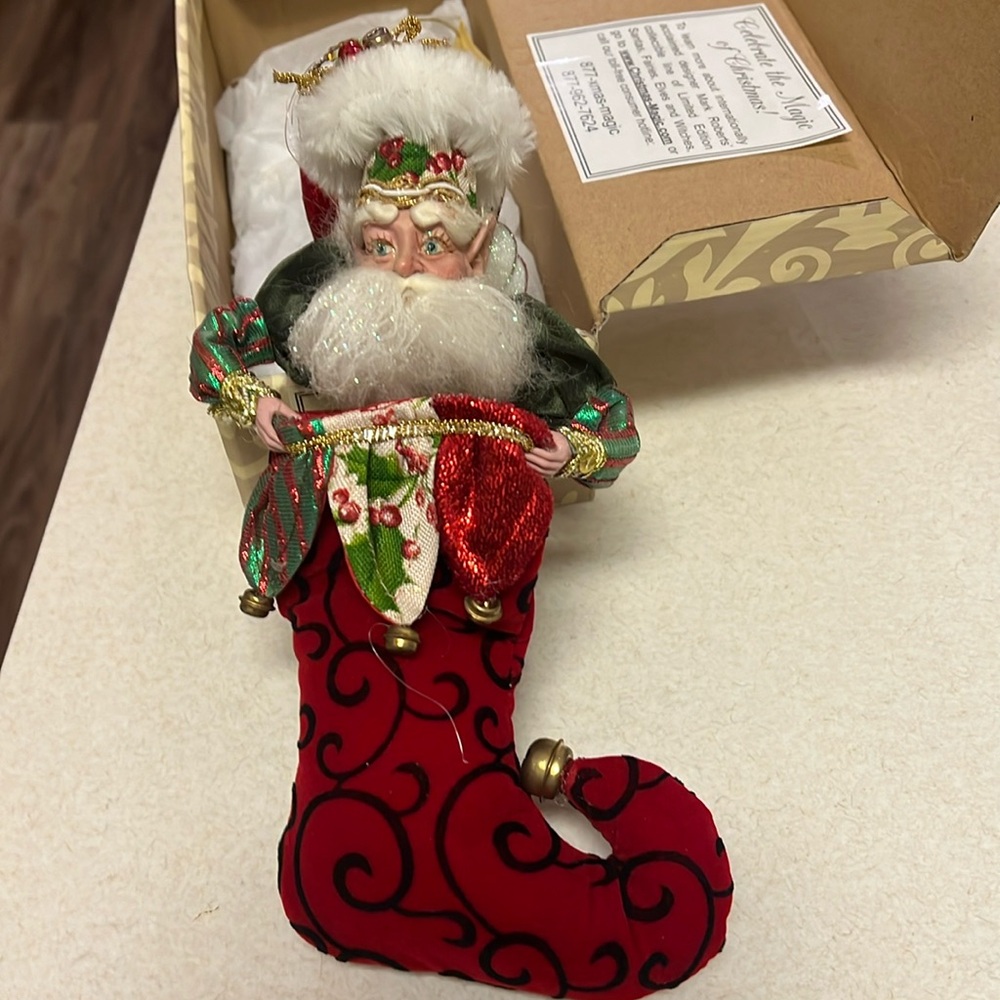 Mark Roberts fairy of Presents ornament